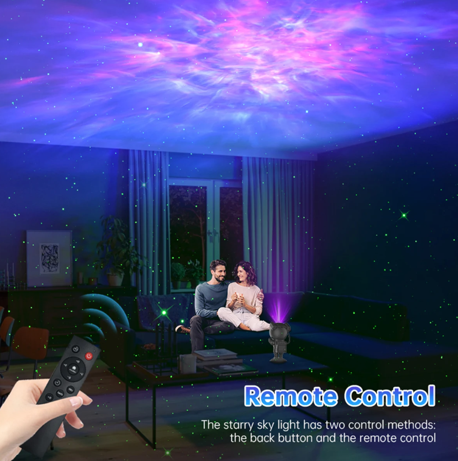 🎁 Astronaut Star Galaxy Projector Light - With Timer and Remote Control (🔥LIMITED TIME FLASH SALE🔥)