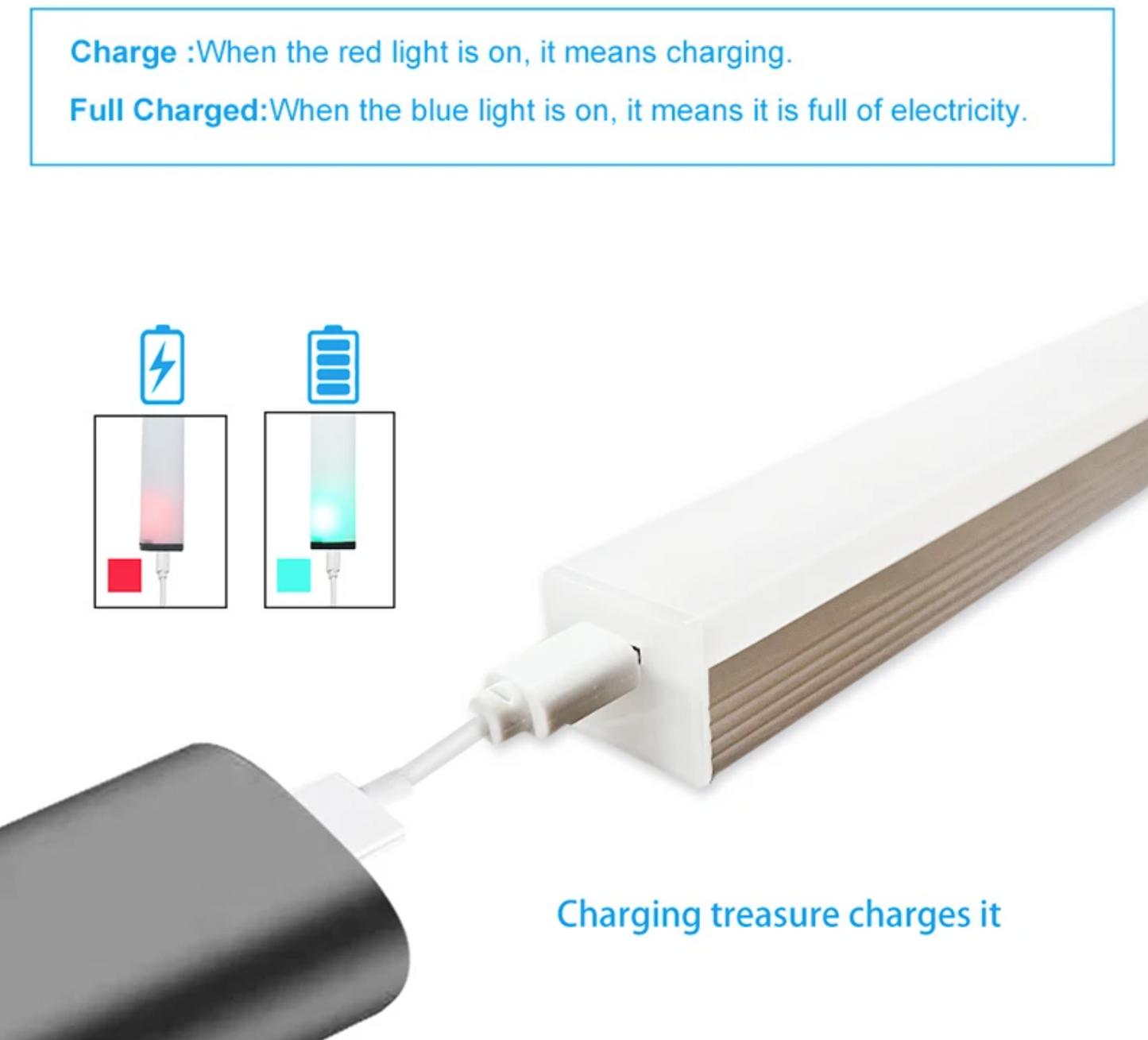 Wireless LED Night Light Motion Sensor Light