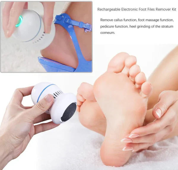 The NEW Rechargeable Electric Vacuum Foot Cleaner 20% OFF