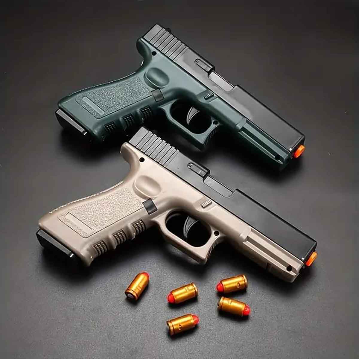G Glock Eject Mechanism Gun with Ejecting Toy Pistol for Kids