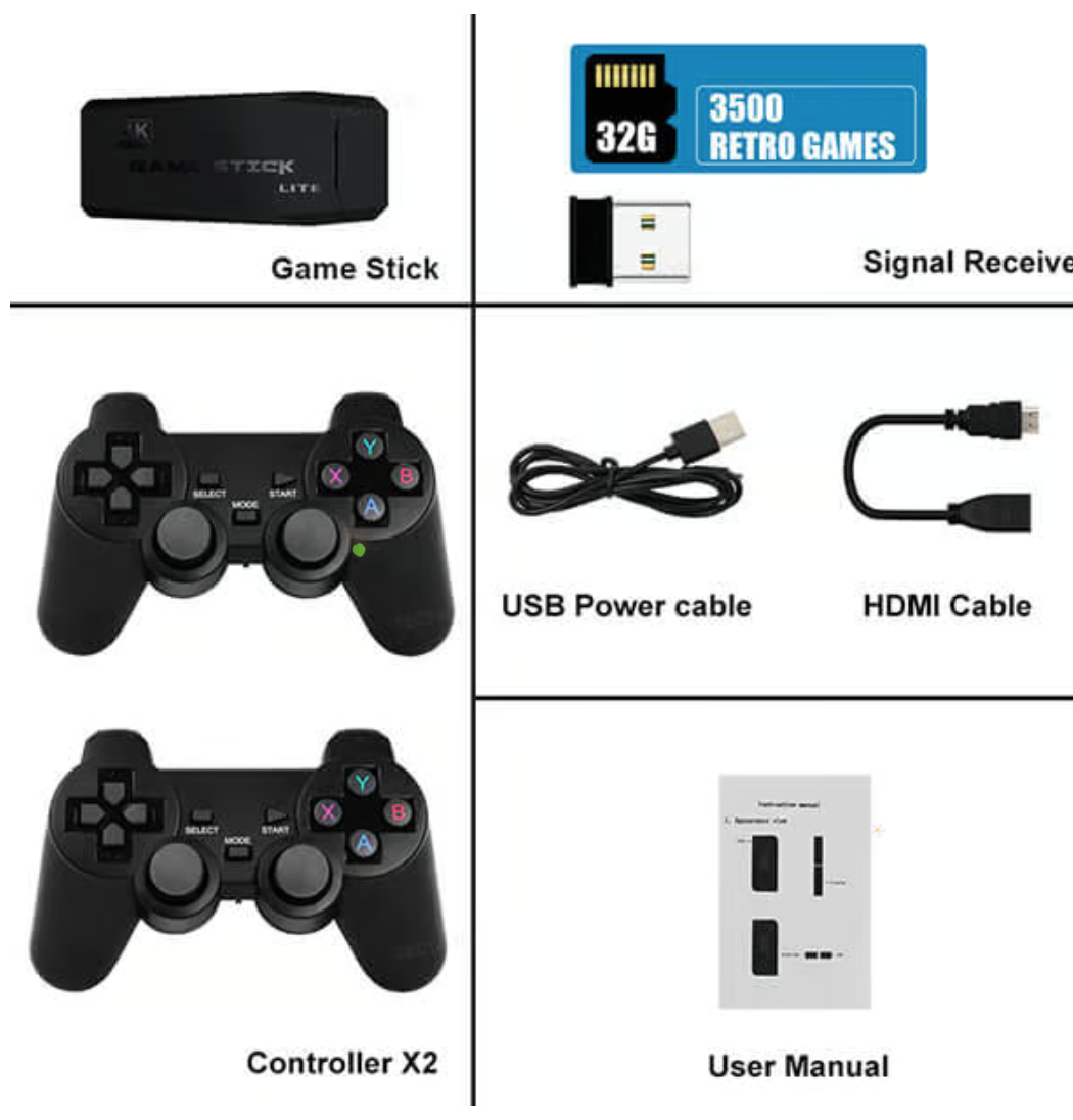 G New Playstation Game Stick Lite 2025 📺Best Childhood Memories