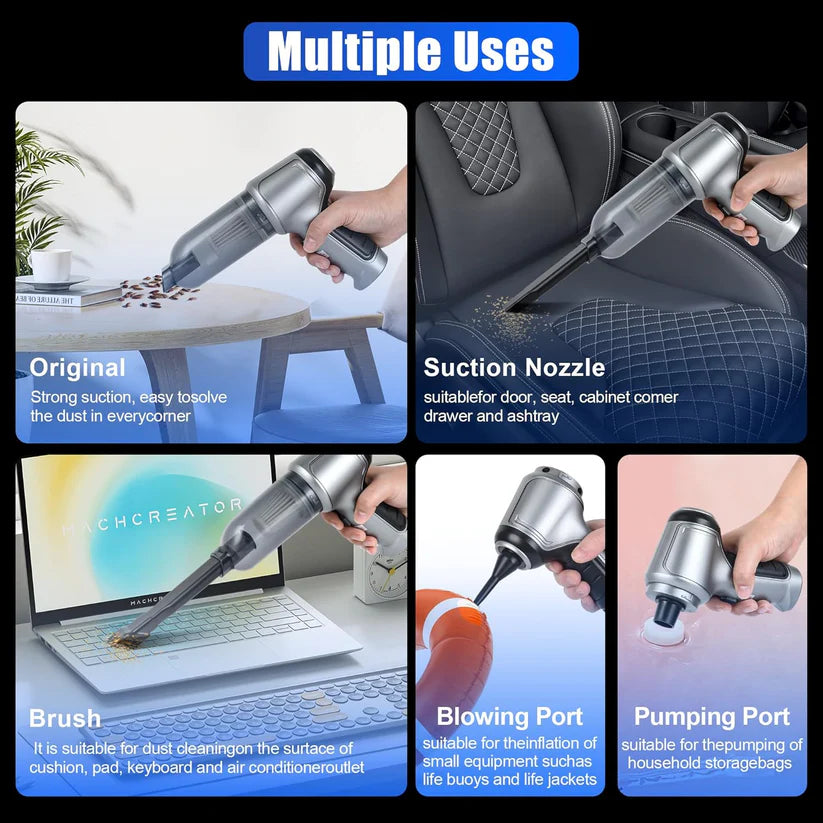Test Power Of Our Vacuum In Your Hands Before Paying🔥Wireless Handheld Vacuum Cleaner