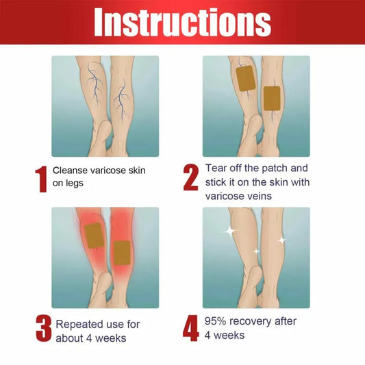 12 pcs(1 Box) Varicose Vein Remover and pain releif