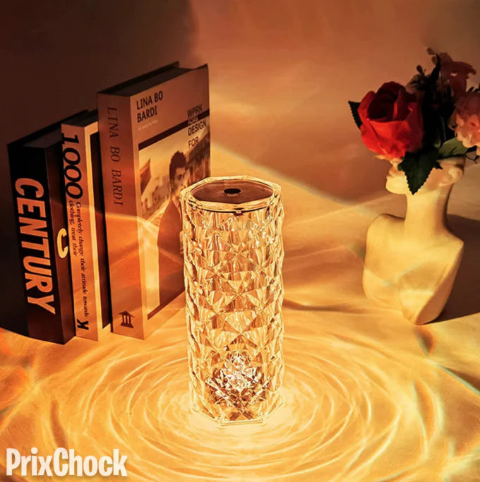 Wireless Rechargeable Crystal Magic Lamp / Key Control