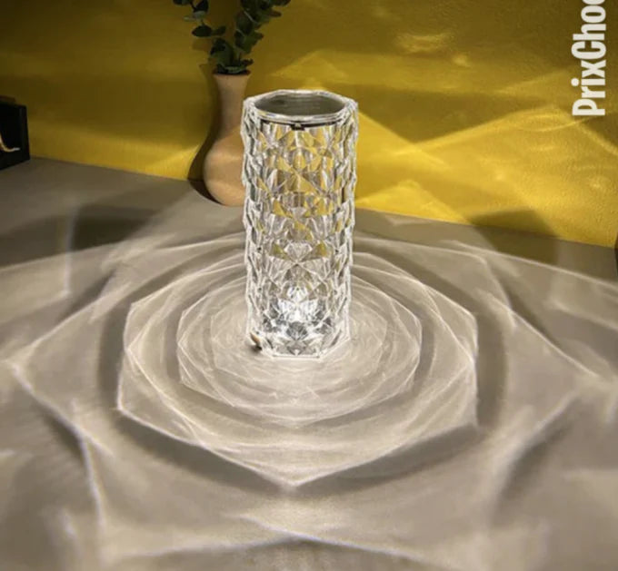 Wireless Rechargeable Crystal Magic Lamp / Key Control